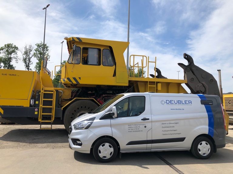 Firma Deubler vor Ort