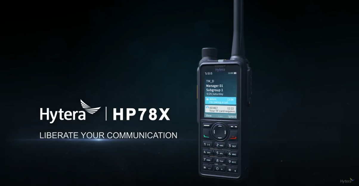 Hytera HP79XEx IIC/IIA - Beispielprodukt für Digitalfunk